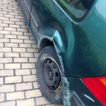 Vw Golf achter schade